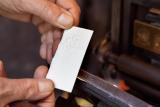 Im Handwerkerdörfli wurden alte Druckverfahren präsentiert