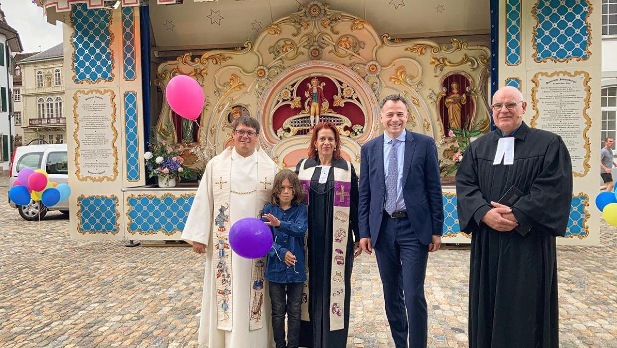 Mit einem Festgottesdienst wurde am 11. Juli 2021 der Jahrestag der Verleihung des kaiserlichen Messeprivilegs gefeiert.